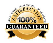 100% Satisfaction Guaranteed
