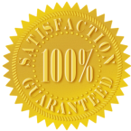 100% Satisfaction Guaranteed